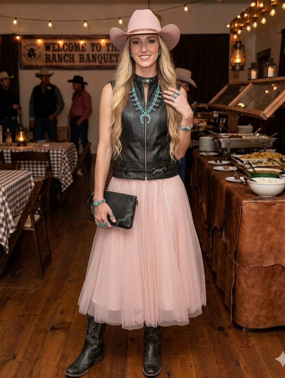 Genuine Leather Moto Vest By CAbi